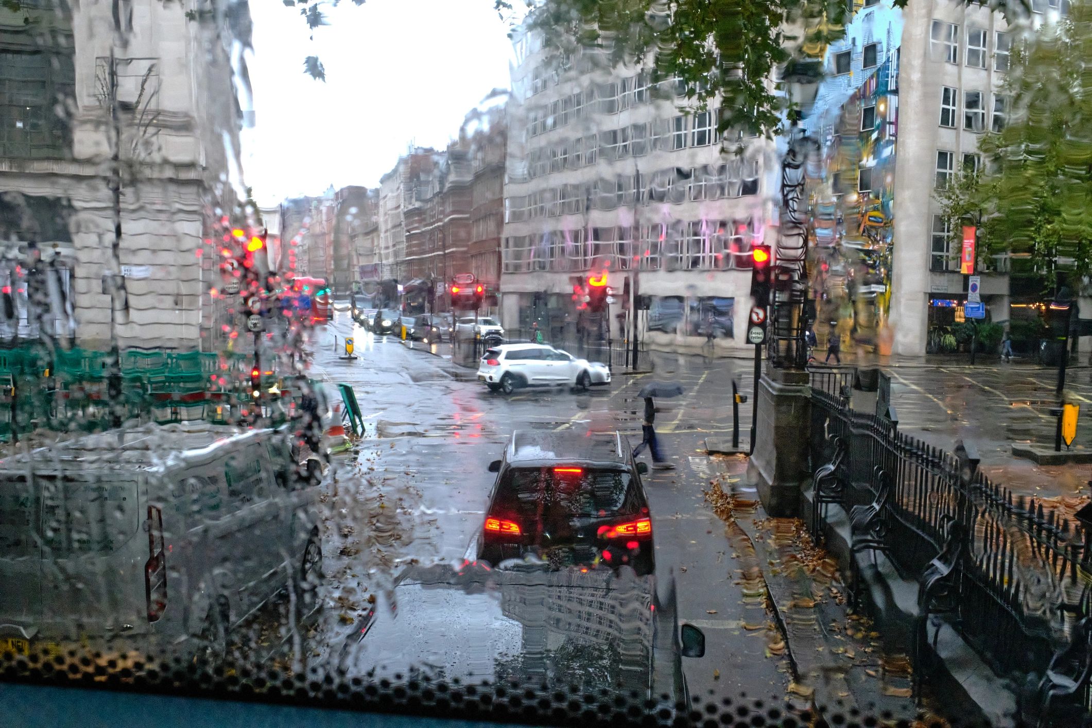 Central London street scene representing commercial plumbing coverage